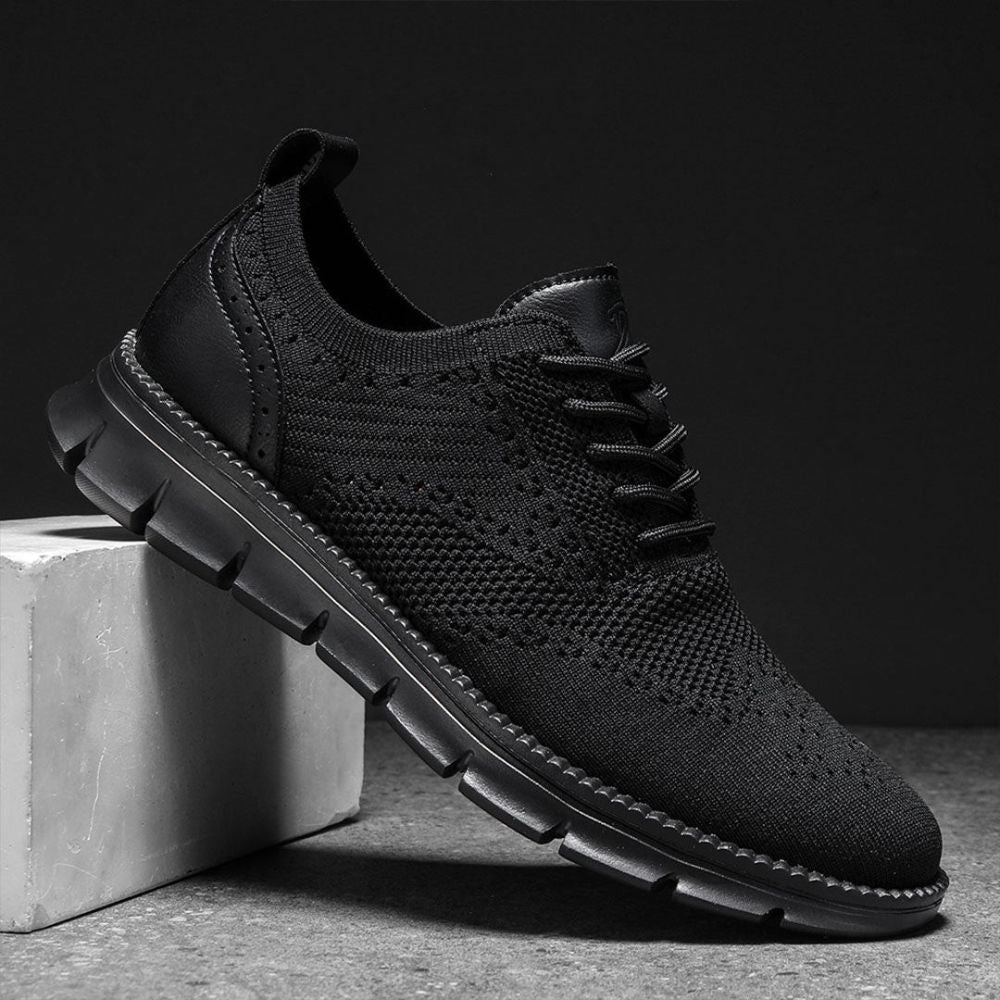 Flex Urbano negro con fondo de madera