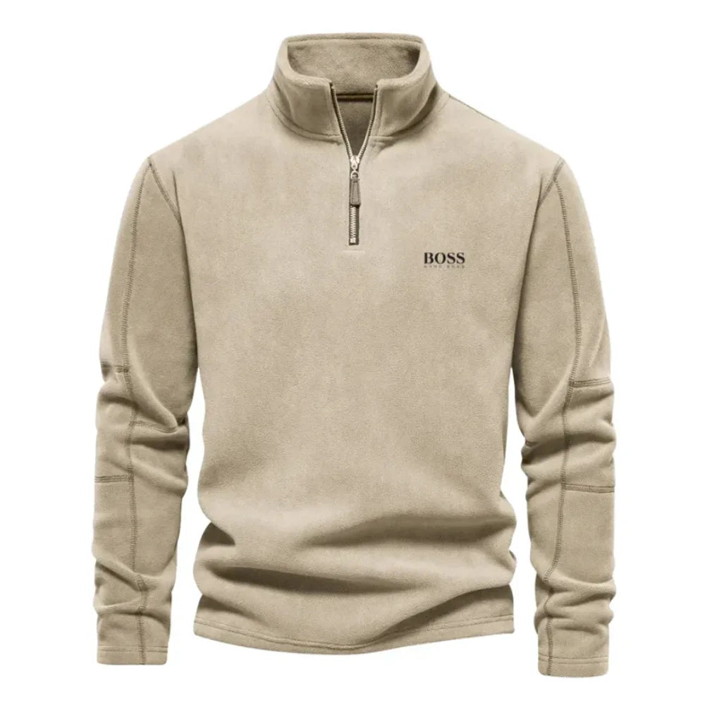 Fleece clásico estilo Old Money de Hugo Boss