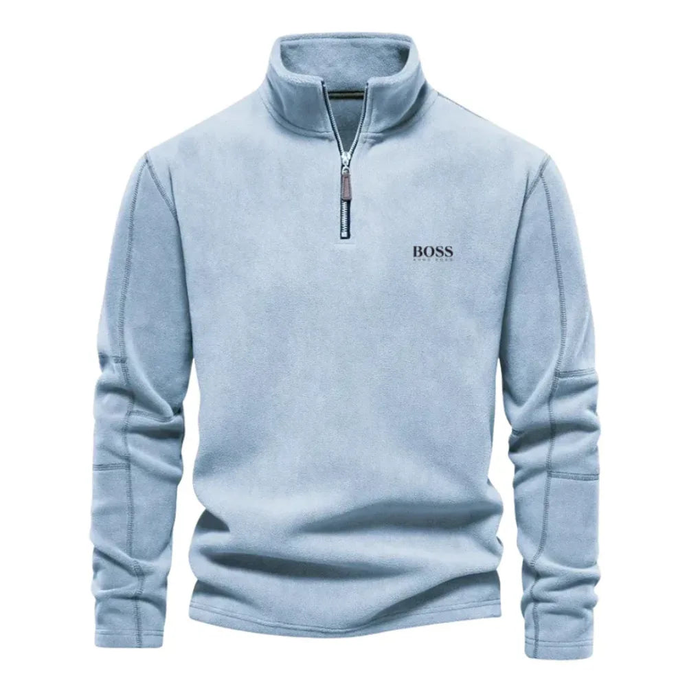 Fleece clásico estilo Old Money de Hugo Boss