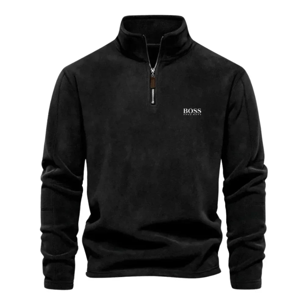 Fleece clásico estilo Old Money de Hugo Boss